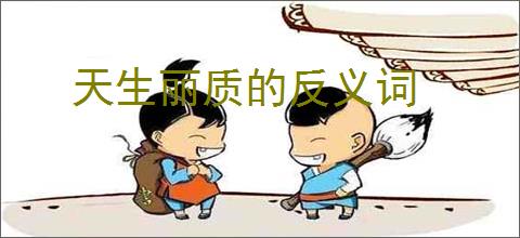 天生丽质的反义词