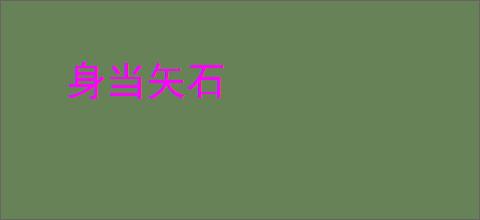 身当矢石