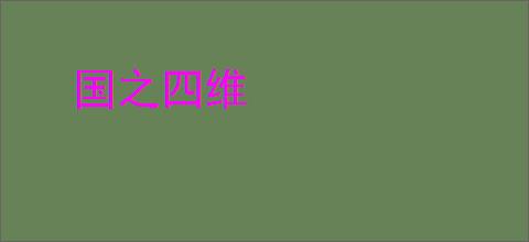 国之四维