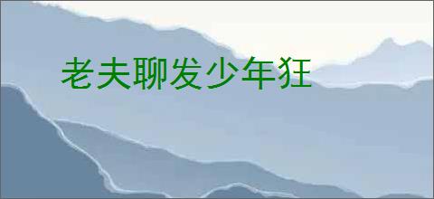 老夫聊发少年狂