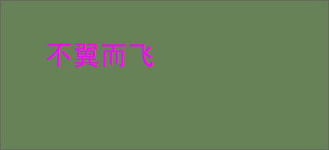 不翼而飞
