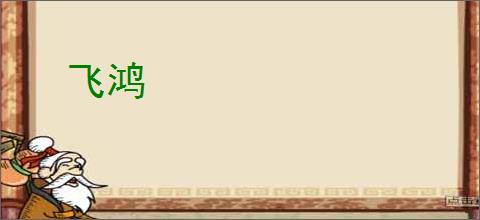 飞鸿